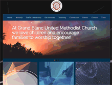 Tablet Screenshot of grandblancumc.org